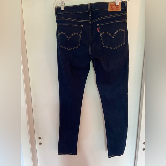 Levi’s 711 Skinny Jeans Dark Wash NWOT size 29 - Picture 3 of 4
